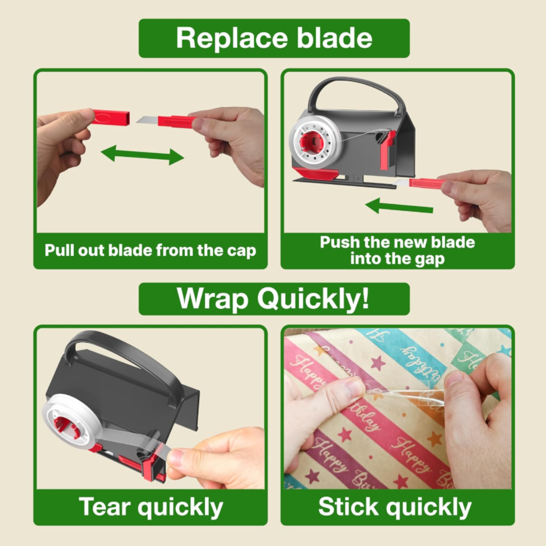 Quick Gift Wrap Cutter